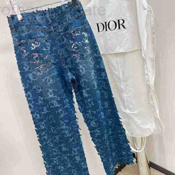 Women's Jeans designer 2023 New Fragrant Fashionable Retro Wide Legged Pants for Women in Autumn Unique Design 3EYY TGMC