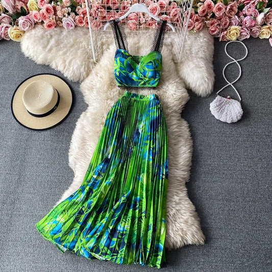 Casual Dresses Women High Waist Summer Dress Fashion Sundresses Women Floral Print Dress Maix Dresses robe fille 230413