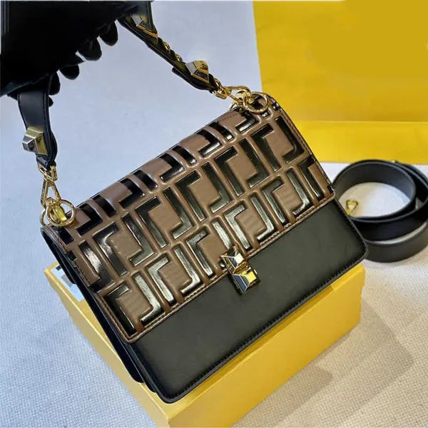 Designer Women Bag Shoulder Bags Evening Print Chain Underarm Square Luxurys Handbag Letter Pattern Messenger Crossbodybags Purses 231208