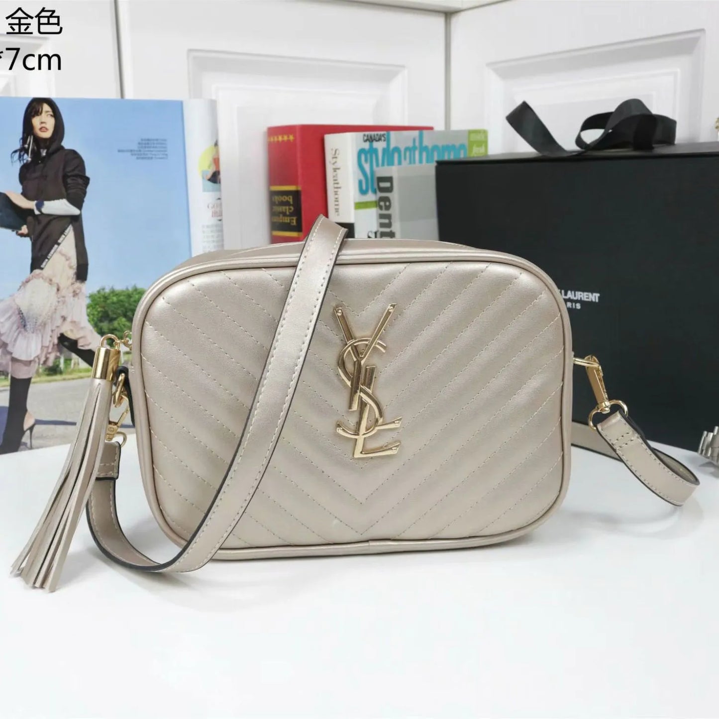 Women Bag Handbag YSLtiys Flap Gold Silver Chain channel Shoulder Bags Luxury Designers Tote Lady Clutch Messnger louise Purse vutton Crossbody viuton Bag 01