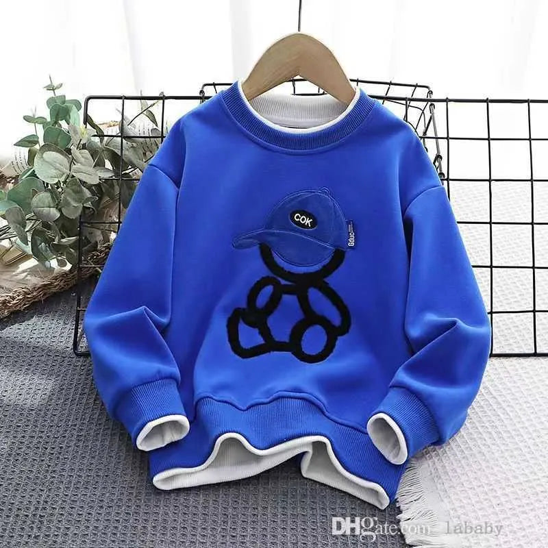 Baby Boys Girls Designer Clothing Kids Tracksuit Cartoon 3D Sweatshirt And Drawstring Sweatpant Sets Child Sweatsuit School Two Piece Set Jogging Suit Outfits