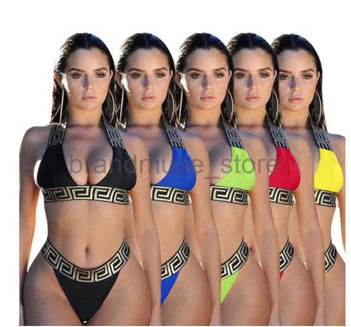 Women's Swimwear Womens Bikini Swimwear Sexy Bathing Suits Girl Swimsuit tee Women Medusa Swim Suit Bikinis apes Designer set J230522