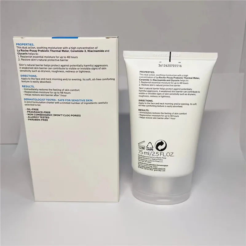 Brand Cream Prebiotic Skincare Toleriane Double Repair Face Moisturizer cream and Sunscreen UV 75ml3947854