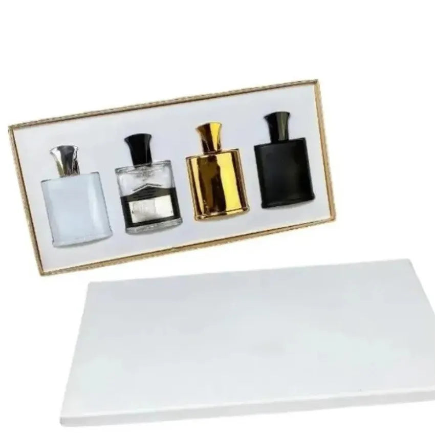 2024 High quality 4-piece perfume New Aroma Cologne Men and Women Women Fragrance 100ml Perfume 30Ml EDP Designer Quick Delivery