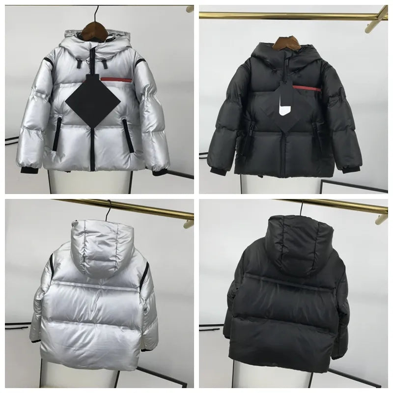 2022 Kids Coat Baby clothes Coats Designer Hooded Thick Warm Outwear Girl Boy Girls designers Outerwear 90% White Duck Jackets Sleeves Are Detachable Vest