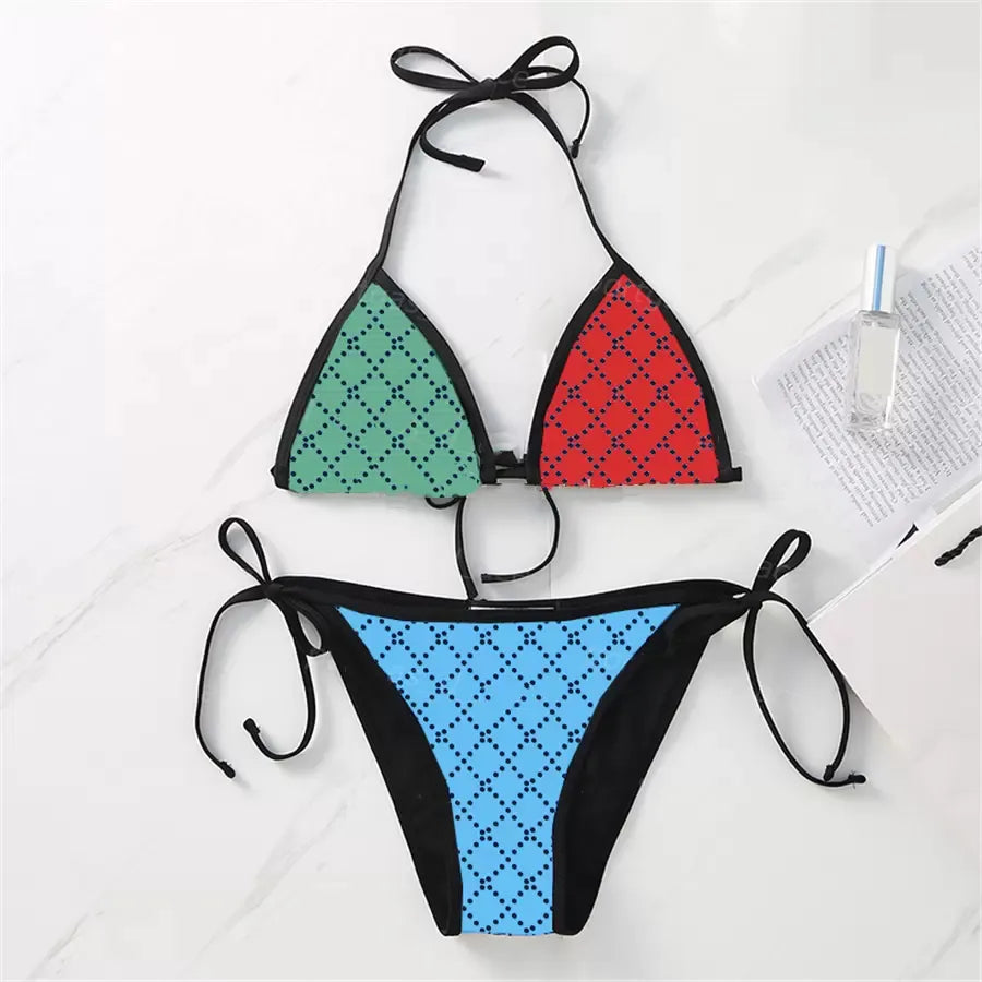 Sexy Womens Designers Bikinis Sets Clear Strap Shape Swimsuits Ladies Bathing Suits Swim Wear Beach Woman Swimwears Biquini Mixed Luxury brands swimwear