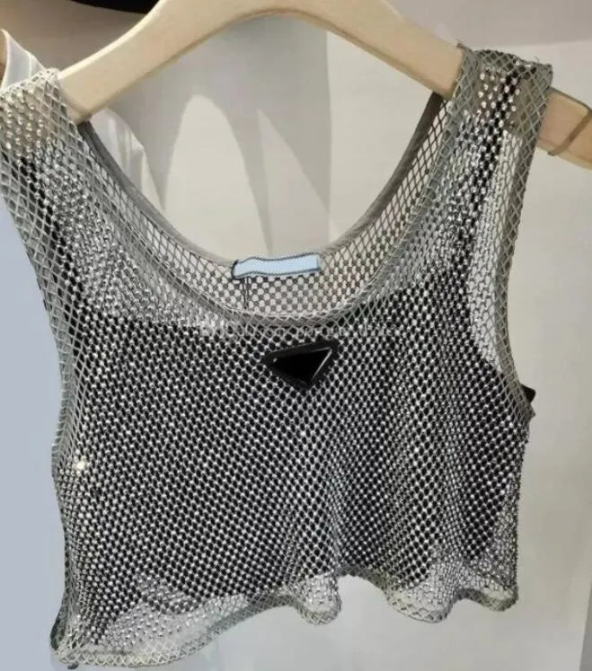 Women Shiny Rhinestone Dress Sexy Crop Top Vest Fashion Denim Bra Tops Sleeveless Sling Vests Woman Dresses 3 Styles