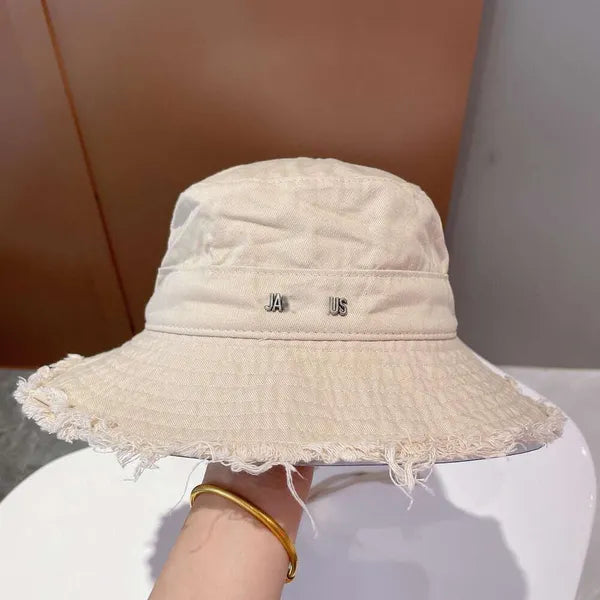 Casquette Bucket Hat For Women Bob Wide Brim Hats Frayed Cap Designer Sun Prevent Bonnet Snapbacks Outdoor Fishing Dress Beanies 66