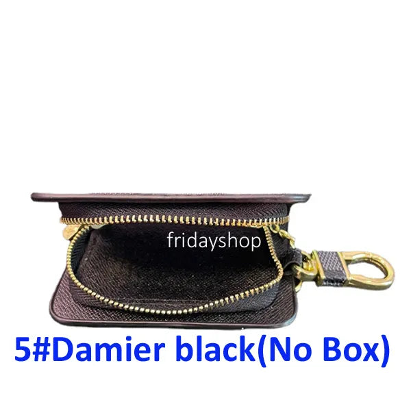 Fashion Designer keychain men and women bags hanging buckle Keychains car handmade leather pendant key chain Accessories