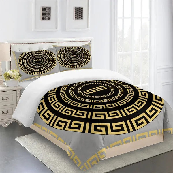 Bedding sets Luxury brand designer modern Baroque King double bed full set single bed down duvet cover and 2 pillowcases 231130