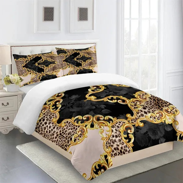 Bedding sets Luxury brand designer modern Baroque King double bed full set single bed down duvet cover and 2 pillowcases 231130