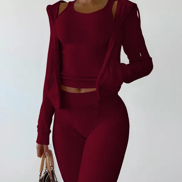 Womens Tracksuits Cropped Jacket Tracksuit Two Piece Set Elegant 2 Pieces Sets Women Luxury Outfit Sweatsuit Velour Zip Up Hoodie Jackets 230113