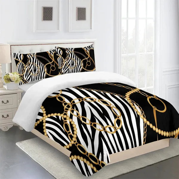 Bedding sets Luxury brand designer modern Baroque King double bed full set single bed down duvet cover and 2 pillowcases 231130