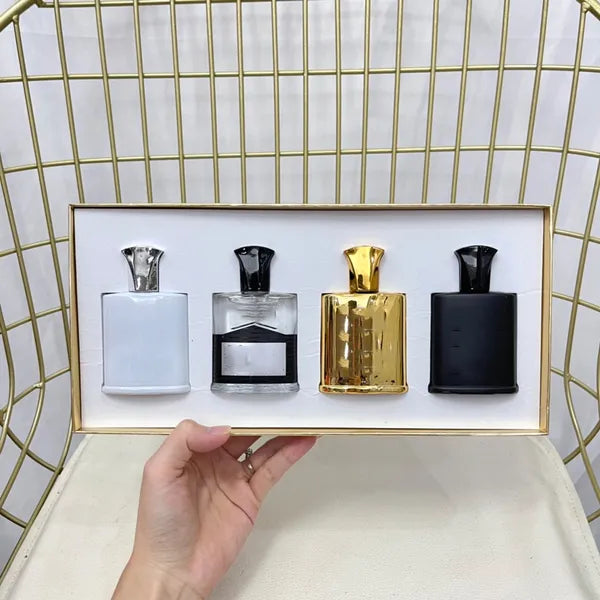 2024 High quality 4-piece perfume New Aroma Cologne Men and Women Women Fragrance 100ml Perfume 30Ml EDP Designer Quick Delivery