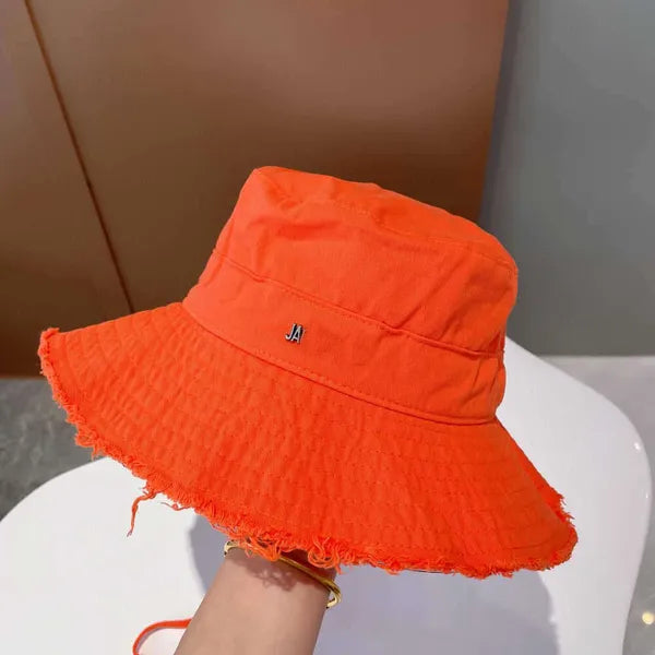 Casquette Bucket Hat For Women Bob Wide Brim Hats Frayed Cap Designer Sun Prevent Bonnet Snapbacks Outdoor Fishing Dress Beanies 66