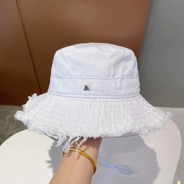 Casquette Bucket Hat For Women Bob Wide Brim Hats Frayed Cap Designer Sun Prevent Bonnet Snapbacks Outdoor Fishing Dress Beanies 66