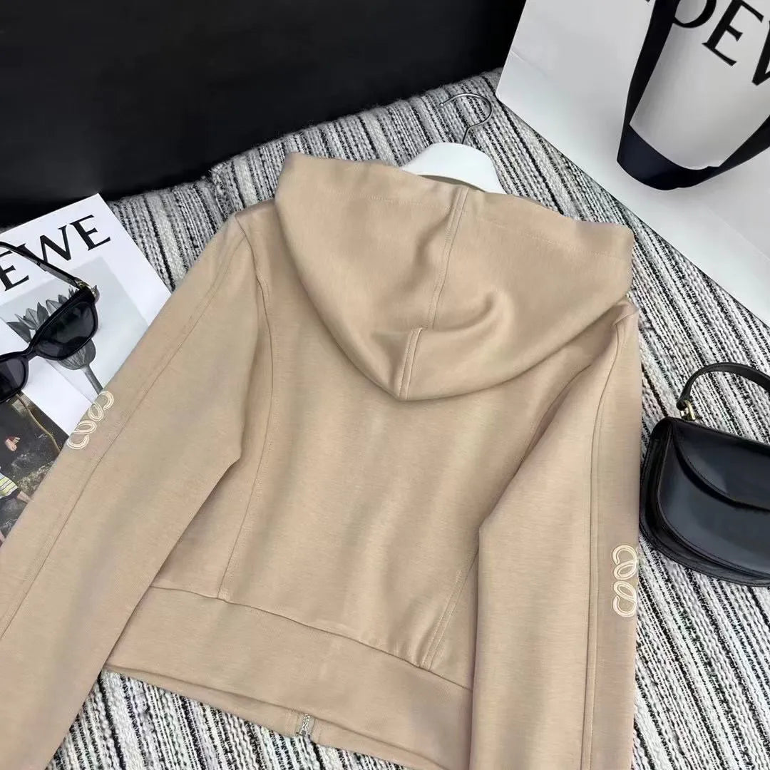 Women's Two Piece Sets Pants Casual Suits Designers Hooded Jackets Capsule Collection Fashion Long Sleeve Jacket luxury designer woman jacket pant C161