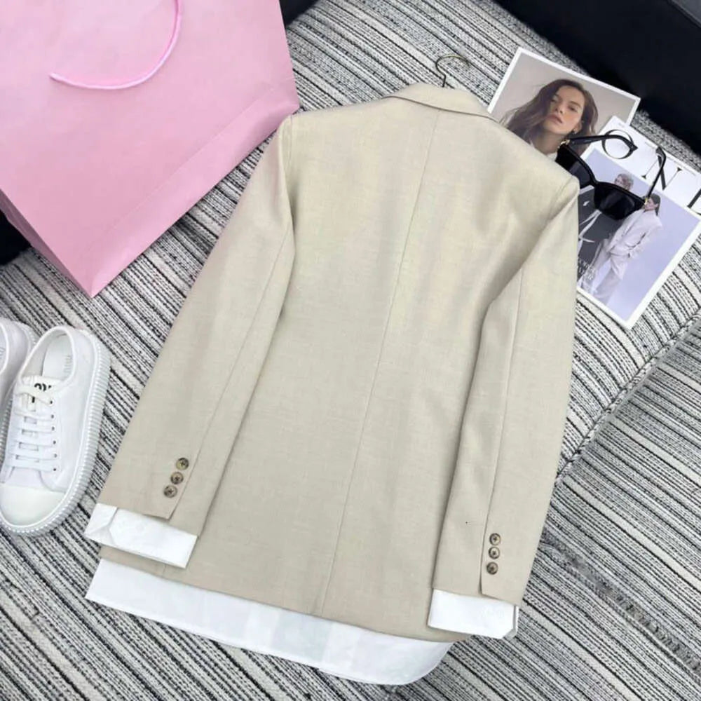 spring women skirt set designer skirts sets fashion letter rhinestone blazer top casual high waist luxury skirt womens two-piece Set