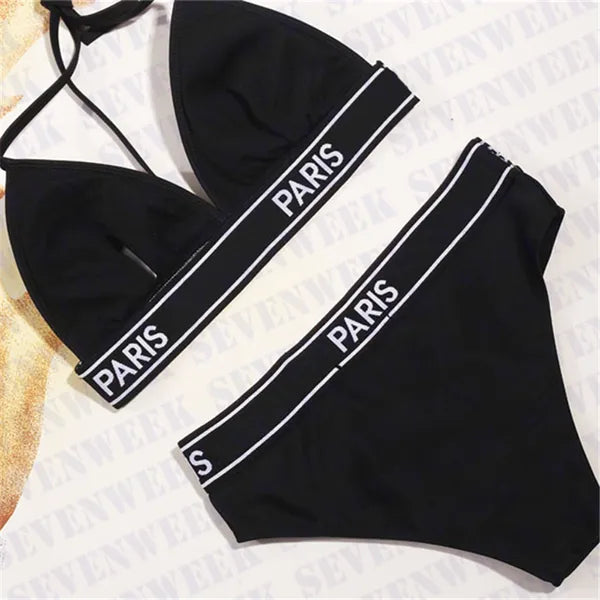 Womens Bikini Designer Swimwear Sports Bra Briefs Underwear Fashion Vacation Swimsuits for Female