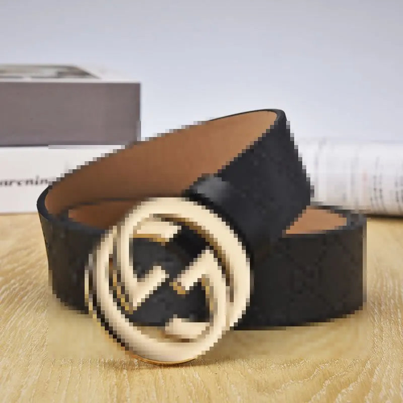 AAAAAA High Quality Designer Men Women Casual Belts Fashion 34 Colors Classic Mens Letter Smooth Buckle Luxury Genuine Leather Belt Width 3.8cm With Box