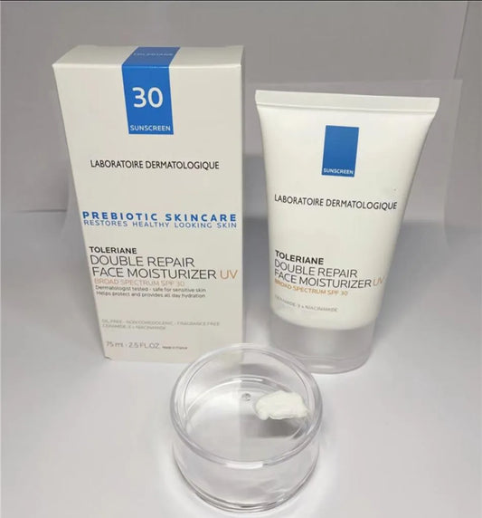 Brand Cream Prebiotic Skincare Toleriane Double Repair Face Moisturizer cream and Sunscreen UV 75ml3947854