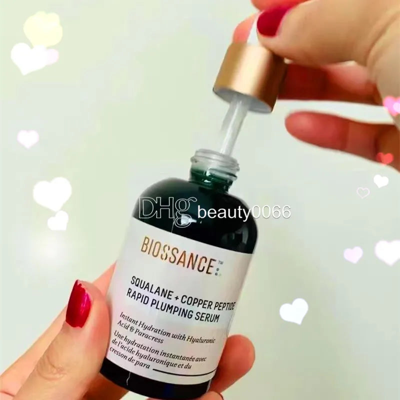 Biossance Face Oil Serum 30ml/1floz Biossance SQUALANE VITAMIN C ROSE OIL 50ml/1.7floz Biossance SQUALANE COPPERPEPTIDE RAPID PLUMPING SERUM