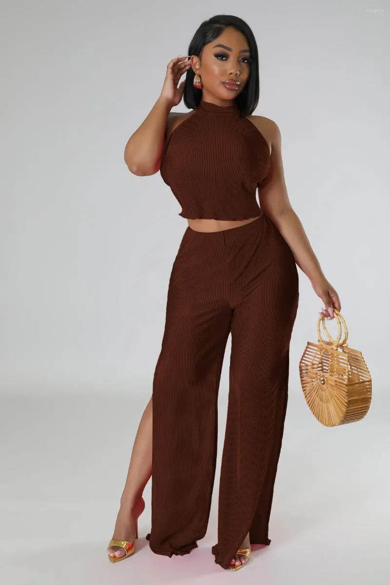 Women's Two Piece Pants Sets Women Summer 2 Outfit Set Woman 2023 Outfits For In Matching