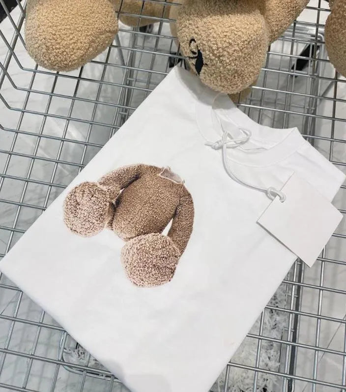 Boys Girls Designer T-shirts Kids Fashion T-shirts Boy Girl Summer Caual Letter Printed Tops Baby Child T Shirts Stylish Trendy Tshirts Size 100-150