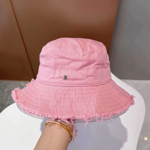 Casquette Bucket Hat For Women Bob Wide Brim Hats Frayed Cap Designer Sun Prevent Bonnet Snapbacks Outdoor Fishing Dress Beanies 66