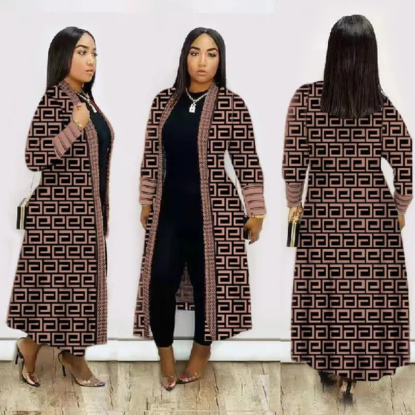 Basic & Casual Dresses designer Spring Autumn maxi dresses Womens Button Long Shirt Dress Party Blouses Sleeve Outwears Skirts Tops One-pieSkirts plus oversized