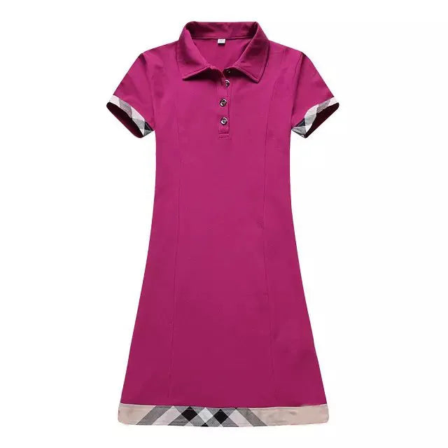 Womens Designers Casual Dresses Summer Dress Fashion 100% Cotton Shirt Clothing A-Line Skirt Fresh Sweet multiple colour Asian size