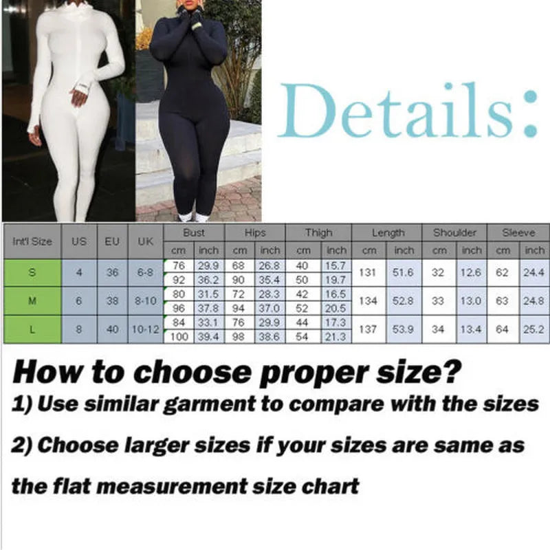 Women's Jumpsuits & Rompers Fashion Womens Playsuit Solid Color Slim High Neck Ruffles Bodycon Long Sleeve Jumpsuit 2021 Office Romper Trous