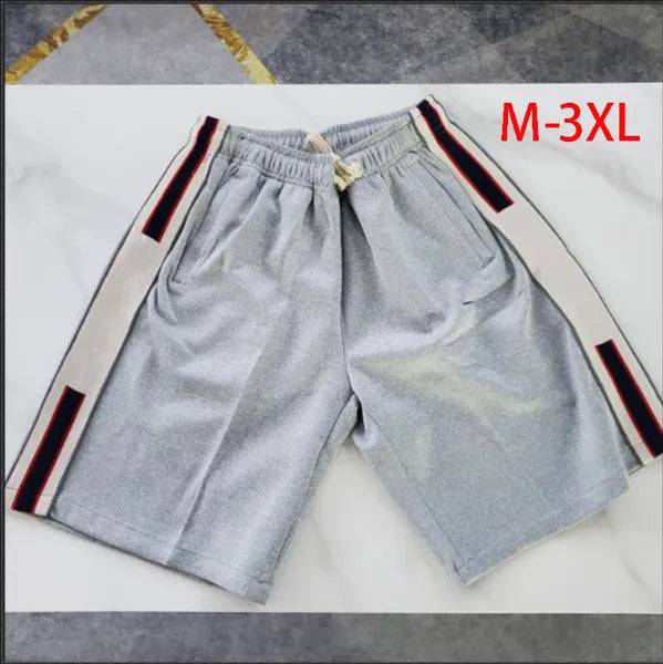 21SS Fashion Casual Mens Pants Trendy and Versatile Black Sweatpants with Letter Stripes Loose Drop Straight Trousers