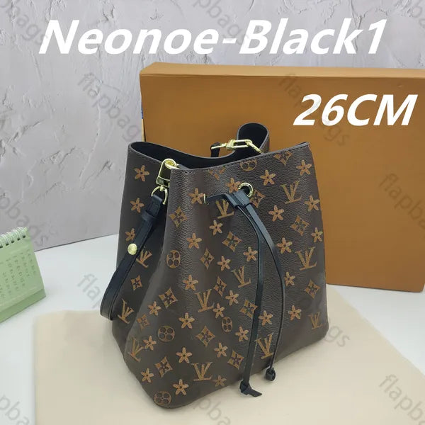 high quality NEONOE MM bucket bags Luxury wallet purses crossbody designer bag woman handbag shoulder bags designers women luxurys handbags M44020 Dhgate Bags