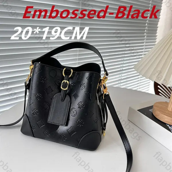 high quality NEONOE MM bucket bags Luxury wallet purses crossbody designer bag woman handbag shoulder bags designers women luxurys handbags M44020 Dhgate Bags