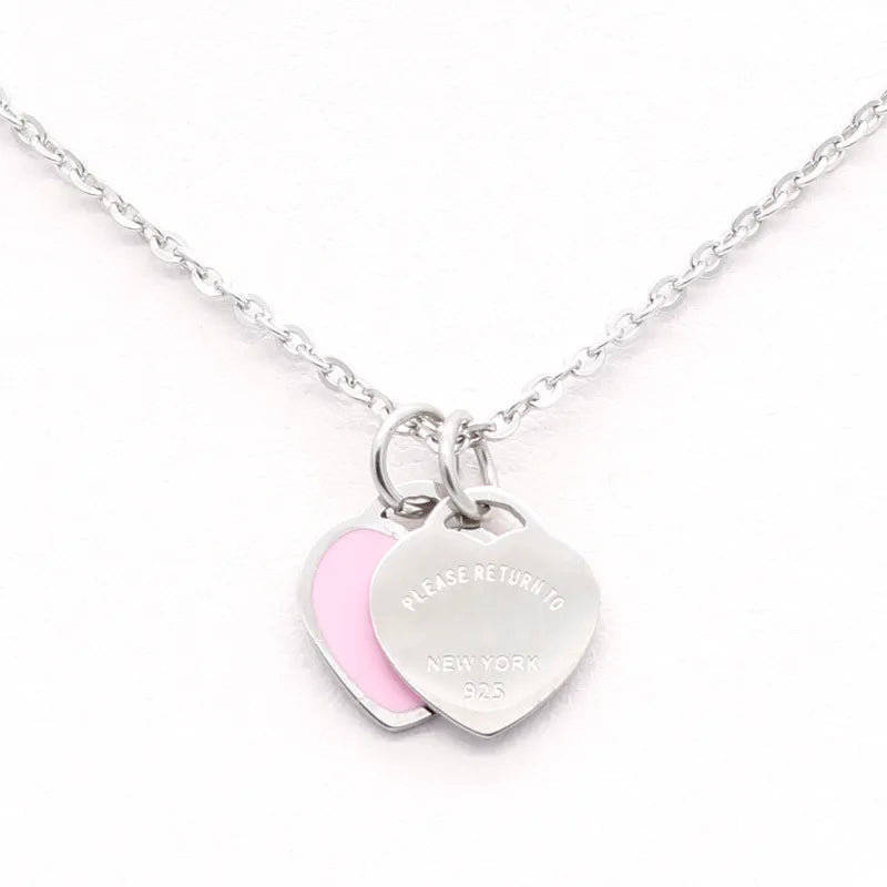 designer necklace for women jewlery gold necklaces fashion luxury jewelry heart pendant necklaces gifts