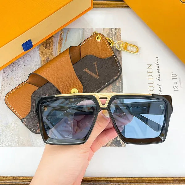 luxury Designer Sunglasses Womens Fashion Large Frame Square mens sunglass Oversized Glasses millionaire sunglasses Z1565W Z1547E Z1502W Vintage woman eyeglass