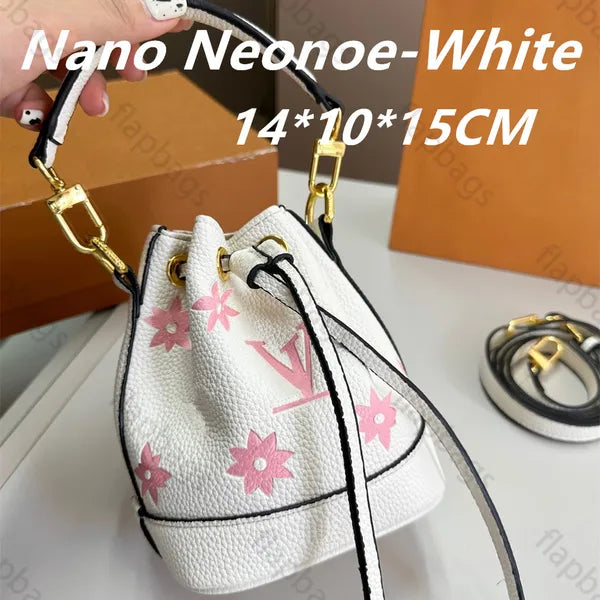 high quality NEONOE MM bucket bags Luxury wallet purses crossbody designer bag woman handbag shoulder bags designers women luxurys handbags M44020 Dhgate Bags