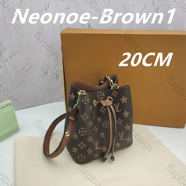 high quality NEONOE MM bucket bags Luxury wallet purses crossbody designer bag woman handbag shoulder bags designers women luxurys handbags M44020 Dhgate Bags