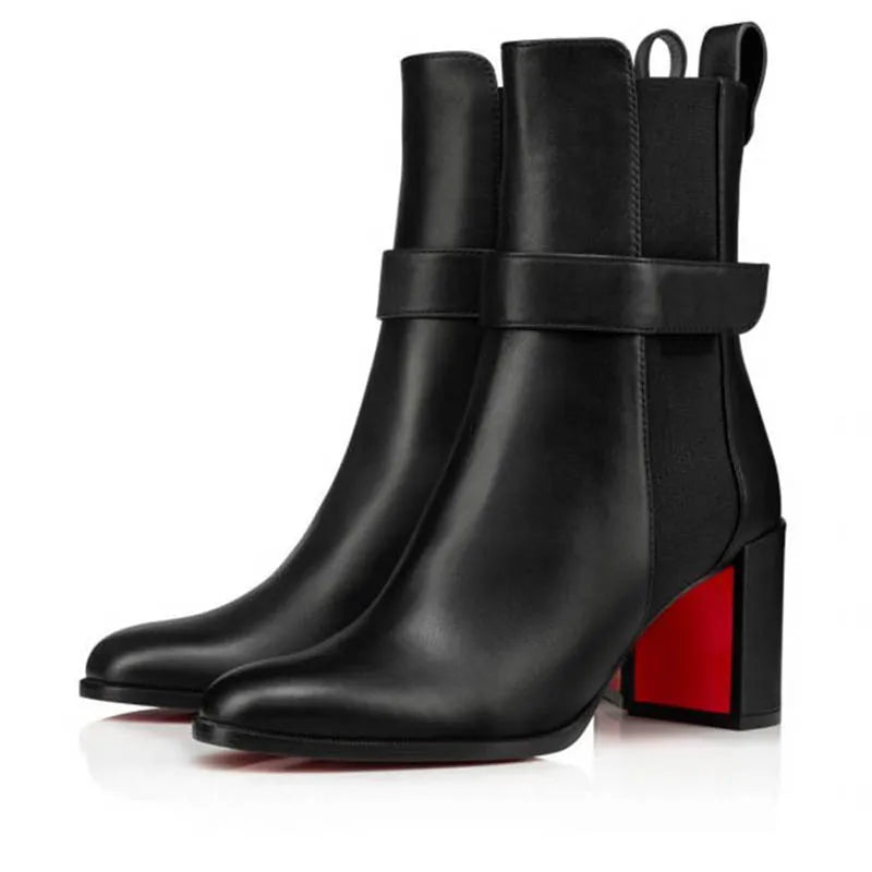 2023 OG Original Red Bottoms Women Boots Over The Knee Boot Designer High Heels Lady Sexy Pointed-Toe Pumps Style Boot Ankle Short Booties Woman Luxury Shoes With Box