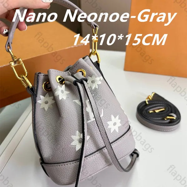 high quality NEONOE MM bucket bags Luxury wallet purses crossbody designer bag woman handbag shoulder bags designers women luxurys handbags M44020 Dhgate Bags