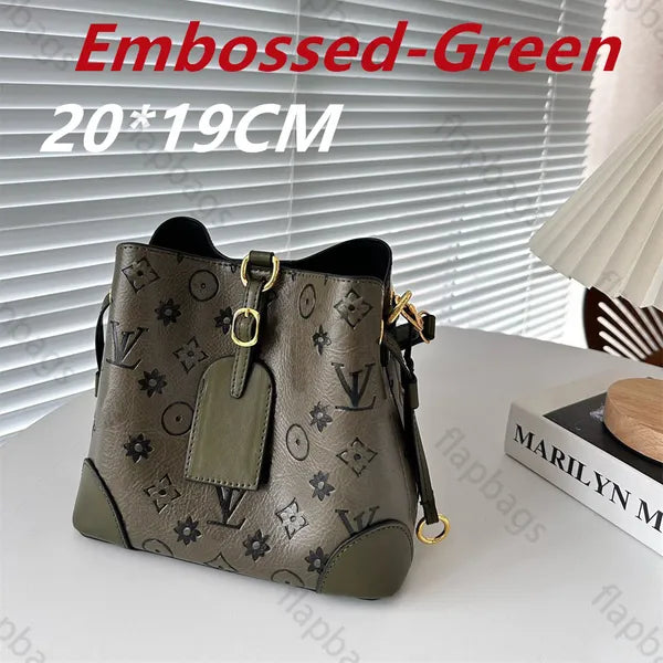 high quality NEONOE MM bucket bags Luxury wallet purses crossbody designer bag woman handbag shoulder bags designers women luxurys handbags M44020 Dhgate Bags