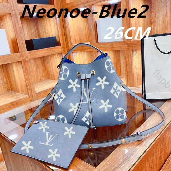 high quality NEONOE MM bucket bags Luxury wallet purses crossbody designer bag woman handbag shoulder bags designers women luxurys handbags M44020 Dhgate Bags