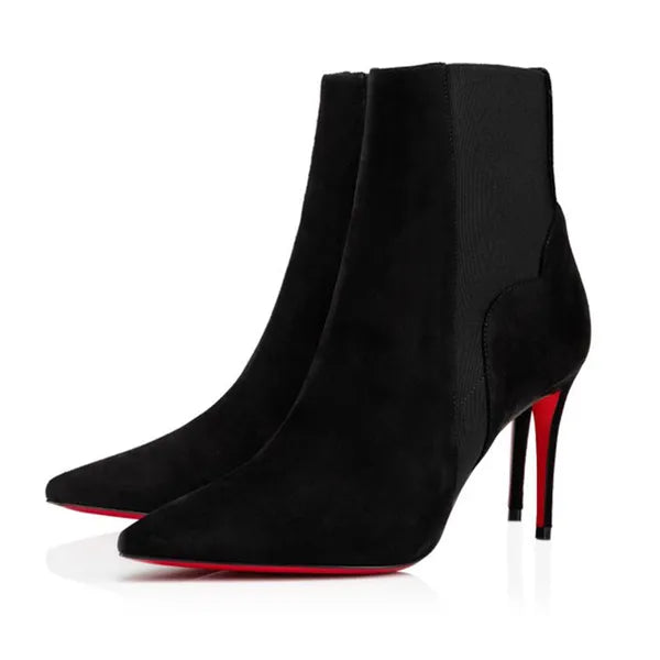 2023 OG Original Red Bottoms Women Boots Over The Knee Boot Designer High Heels Lady Sexy Pointed-Toe Pumps Style Boot Ankle Short Booties Woman Luxury Shoes With Box