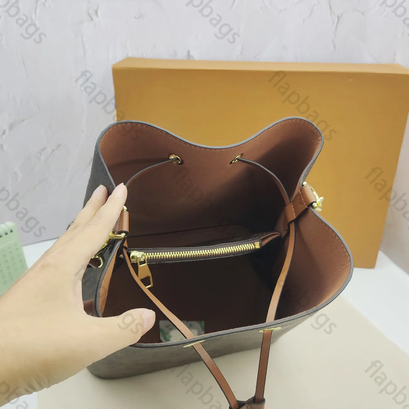 high quality NEONOE MM bucket bags Luxury wallet purses crossbody designer bag woman handbag shoulder bags designers women luxurys handbags M44020 Dhgate Bags