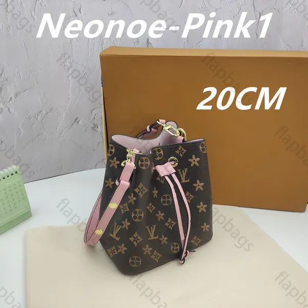 high quality NEONOE MM bucket bags Luxury wallet purses crossbody designer bag woman handbag shoulder bags designers women luxurys handbags M44020 Dhgate Bags