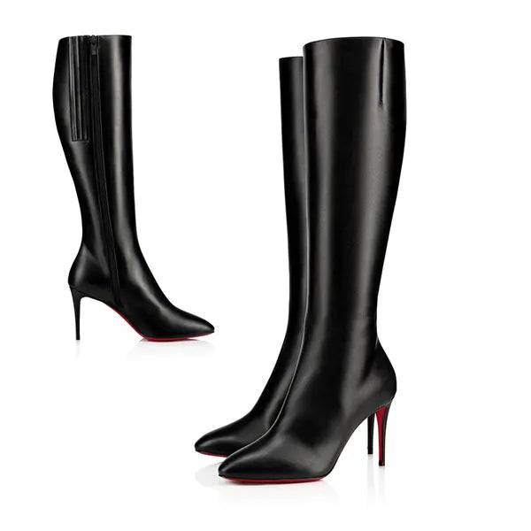 2023 OG Original Red Bottoms Women Boots Over The Knee Boot Designer High Heels Lady Sexy Pointed-Toe Pumps Style Boot Ankle Short Booties Woman Luxury Shoes With Box