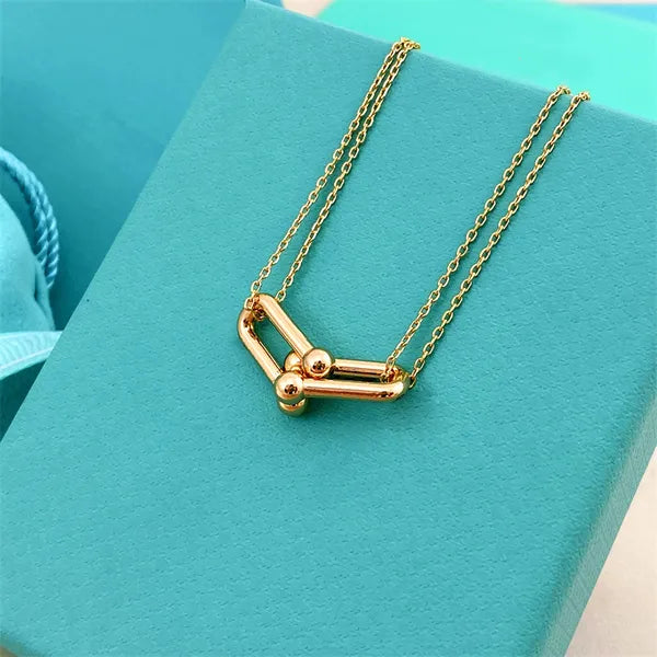 Love necklace heart pendant designer jewelry woman necklaces handbag circle charm luxury jewlery steel anniversary wedding gift womens necklaces designer chain