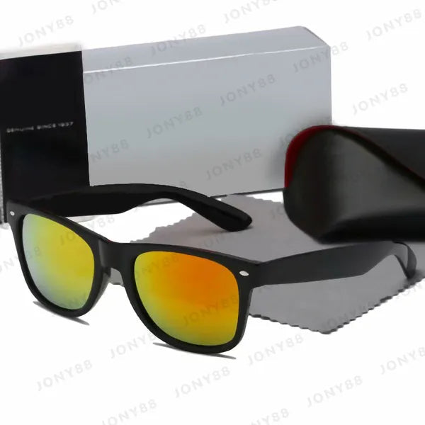 Black Polarized Sunglasses Designer Woman Mens Sunglass mirrors not plastic mirrors Metal leg multi-color UV400 polarized light designer glasses classic