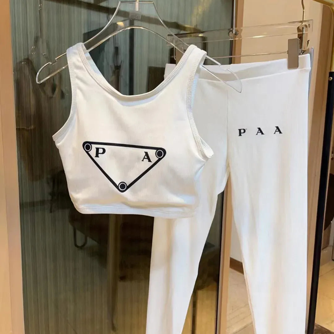 Womens Tracksuits Yoga Outfits Seamless Set Fashion Designer Gym Sports Clothes Printing Letters Casual Jogging Running Breathable Woman white Sweat Suits